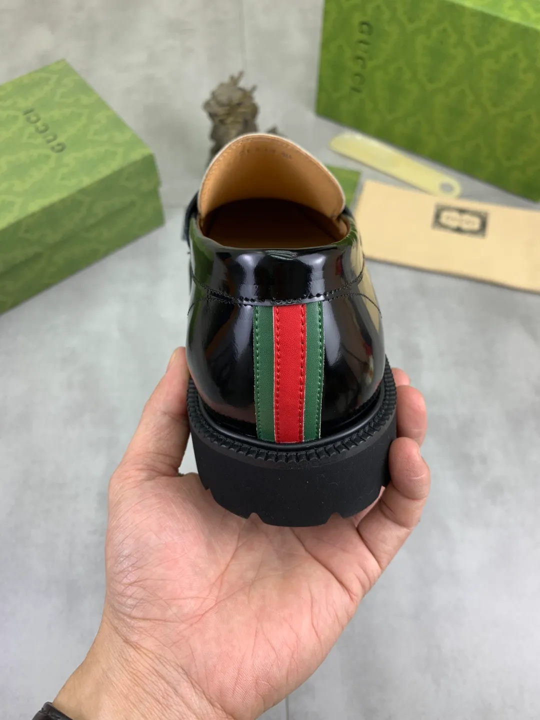 Men's shoes P580💰【New style】🆘Water dyed cowhide lining (GUCCI) Gucci business leather shoes, made of original imported Italian 🇮🇹 open-edge beaded calfskin, fully water-dyed cowhide lining, carefully handmade by professional shoemakers, the original version is specially designed for wear-resistant and lightweight foam outsole. Standard code: 38-45 5️⃣color🉑️select